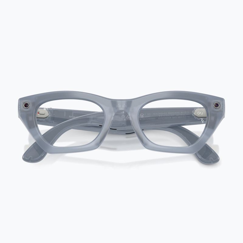 Kamerás szemüveg Ray-Ban Meta Zena milky grey lilac/trs copper 6