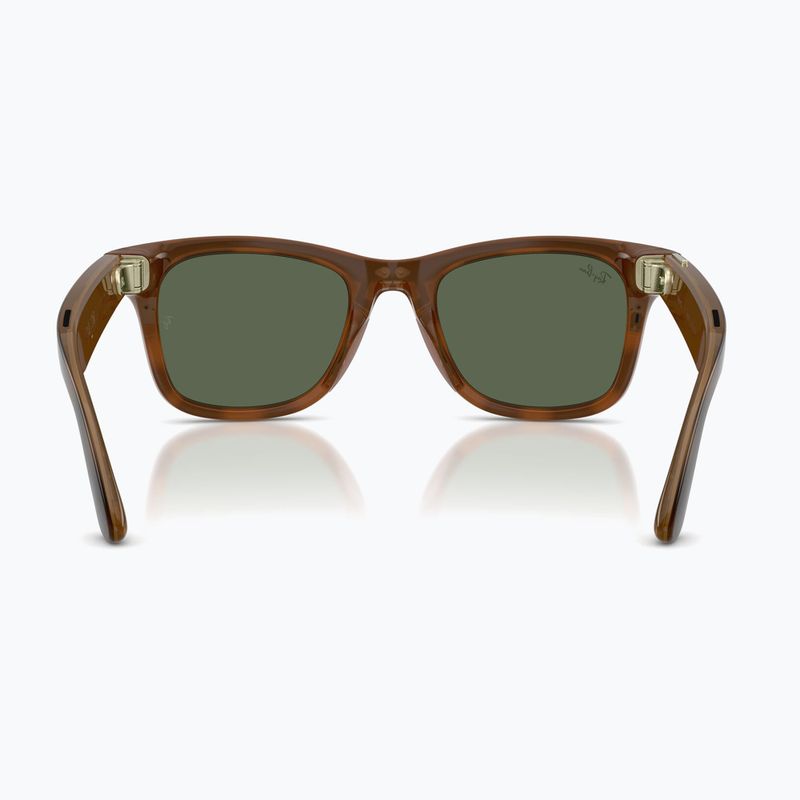 Kamerás szemüveg Ray-Ban Meta Wayfarer havana/g15 green 3