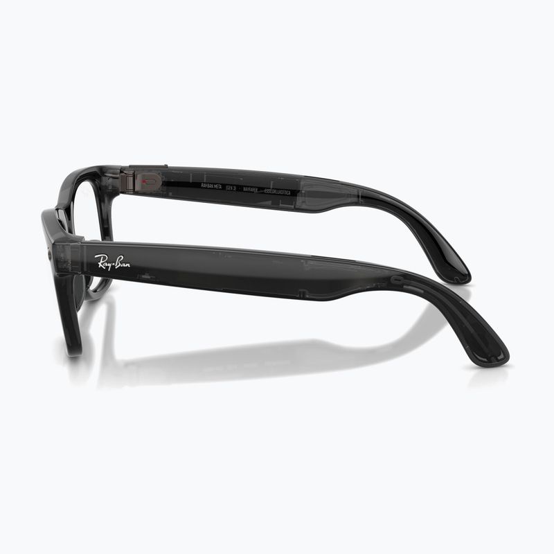 Kamerás szemüveg Ray-Ban Meta Wayfarer transp. black/trs aquamarine 5