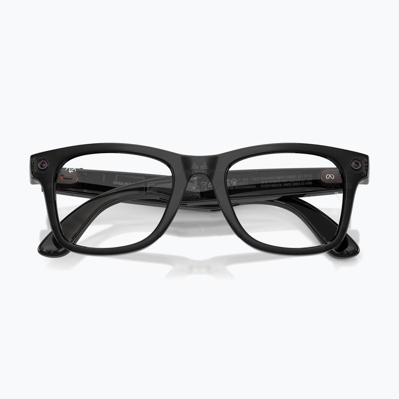Kamerás szemüveg Ray-Ban Meta Wayfarer transp. black/trs aquamarine 6