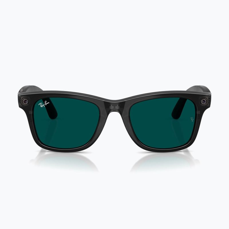 Kamerás szemüveg Ray-Ban Meta Wayfarer transp. black/trs aquamarine 8