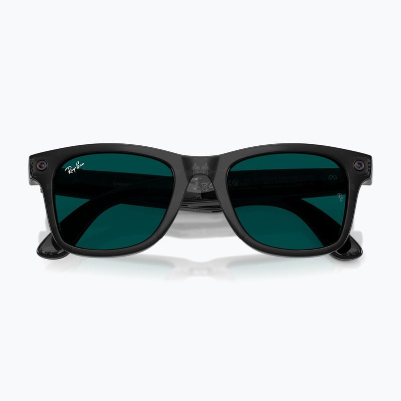 Kamerás szemüveg Ray-Ban Meta Wayfarer transp. black/trs aquamarine 9