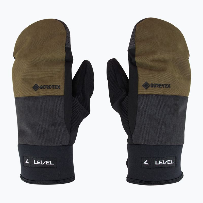 Férfi síkesztyű Level Matrix Mitt Gore-Tex olive green 2