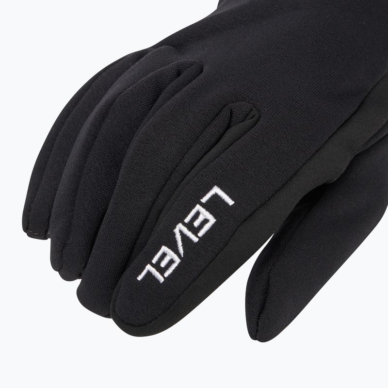 Síkesztyű Level Trail Polartec I-Touch black 5