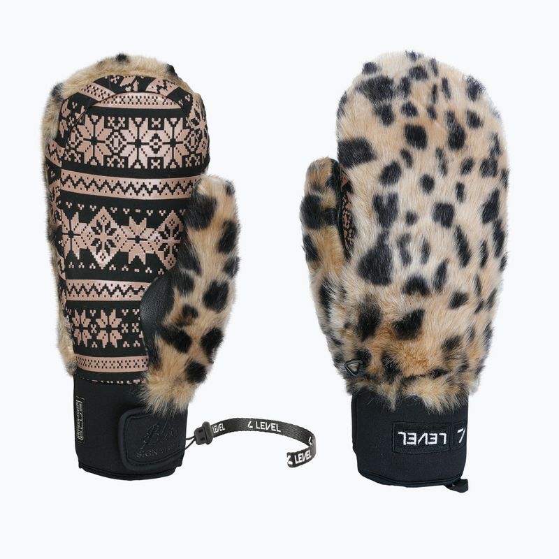 Női síkesztyűk Level Siberian Mitt pk brown