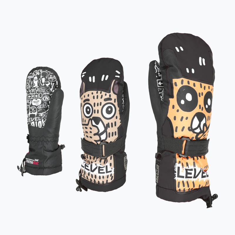 Level Junior Mitt fa síelő kesztyű 5