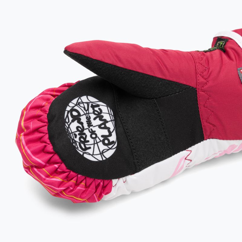 Gyerek síkesztyű Level Animal pk bordeaux 4