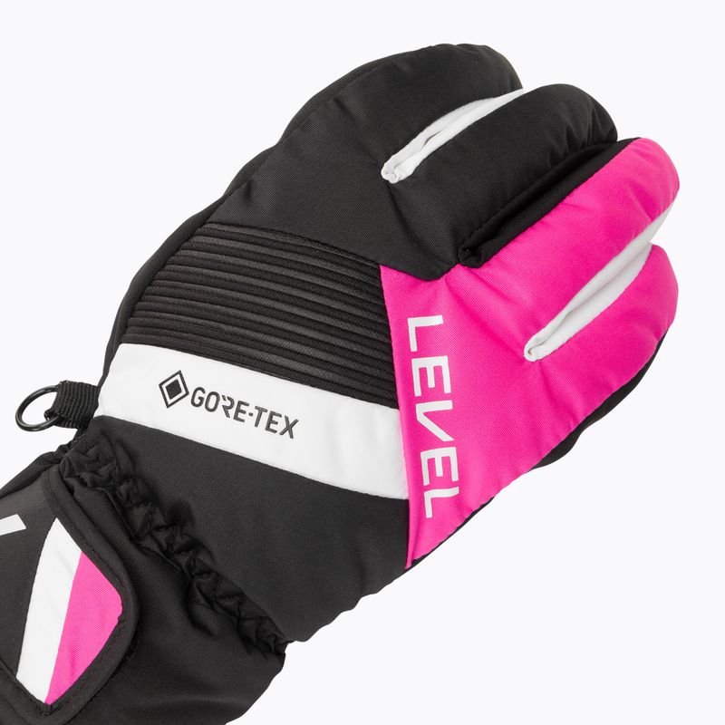 Level Neo JR gyermek síelő kesztyű Gore-Tex fucsia 4