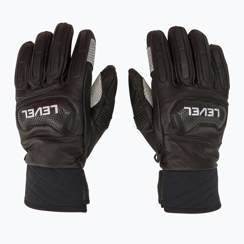 Síkesztyű Level Race black 2