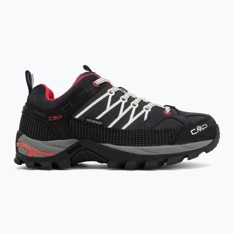 Női túracipők CMP Rigel Low Wp antracite/off white 2