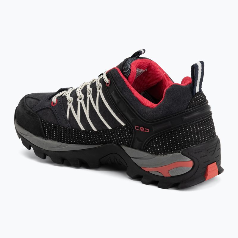Női túracipők CMP Rigel Low Wp antracite/off white 3