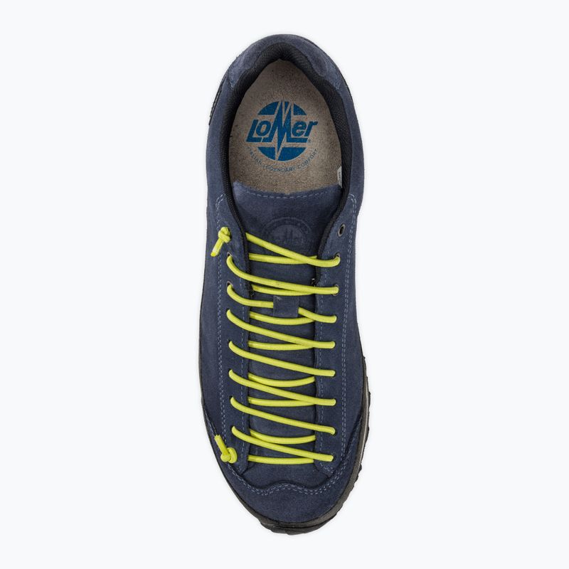 Férfi túracipő Lomer Bio Naturale Low Mtx flag/lime 5