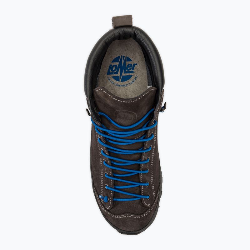 Női túracipő Lomer Bio Naturale Mid Mtx Suede antra/laguna 5