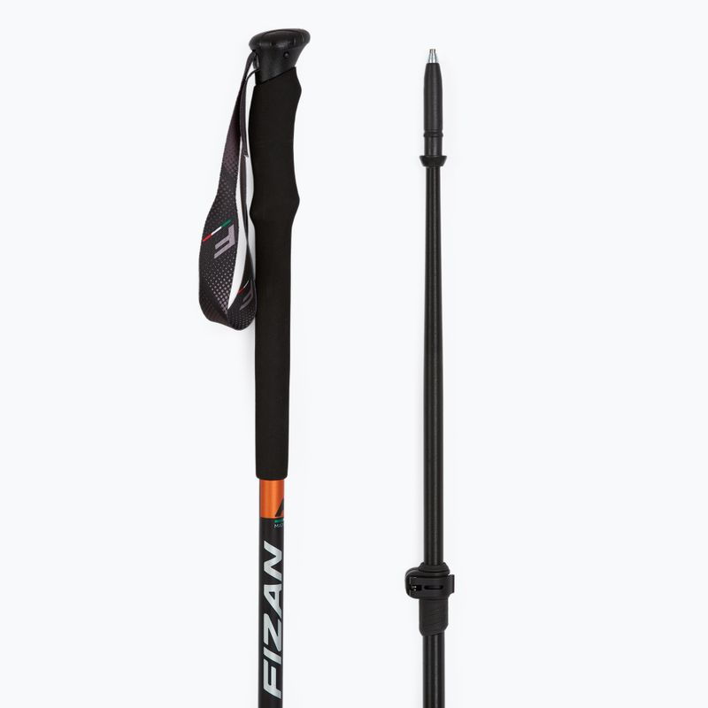 Fizan Elbrus túrabotok fekete-piros S20 7507 3