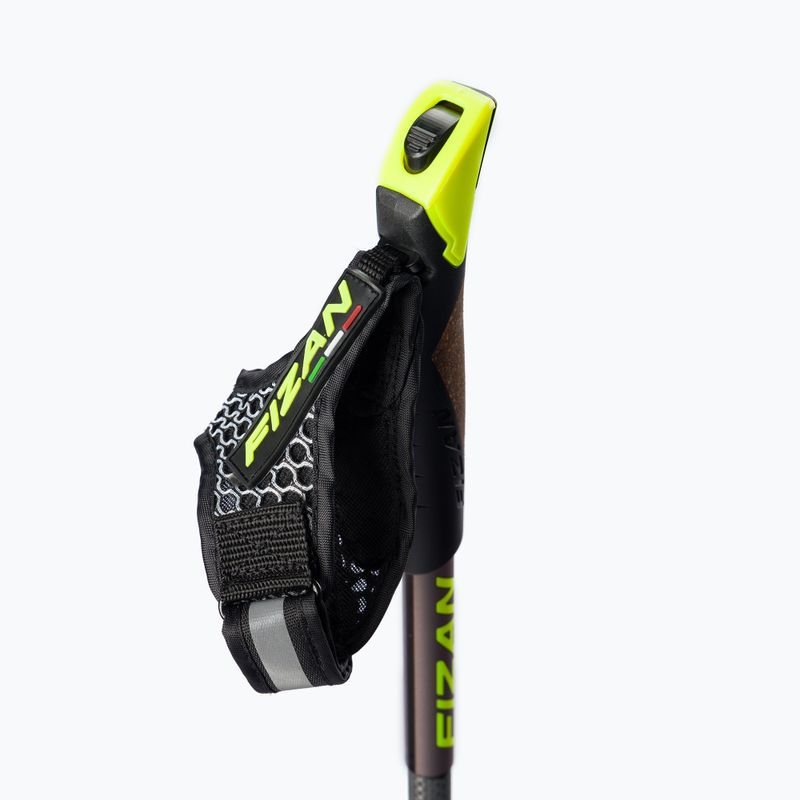 Nordic walking botok Fizan Carbon 3K szürke 3