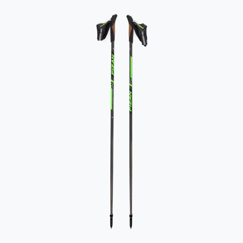 FIZAN Runner Nordic walking botok fekete/zöld S22 CA05