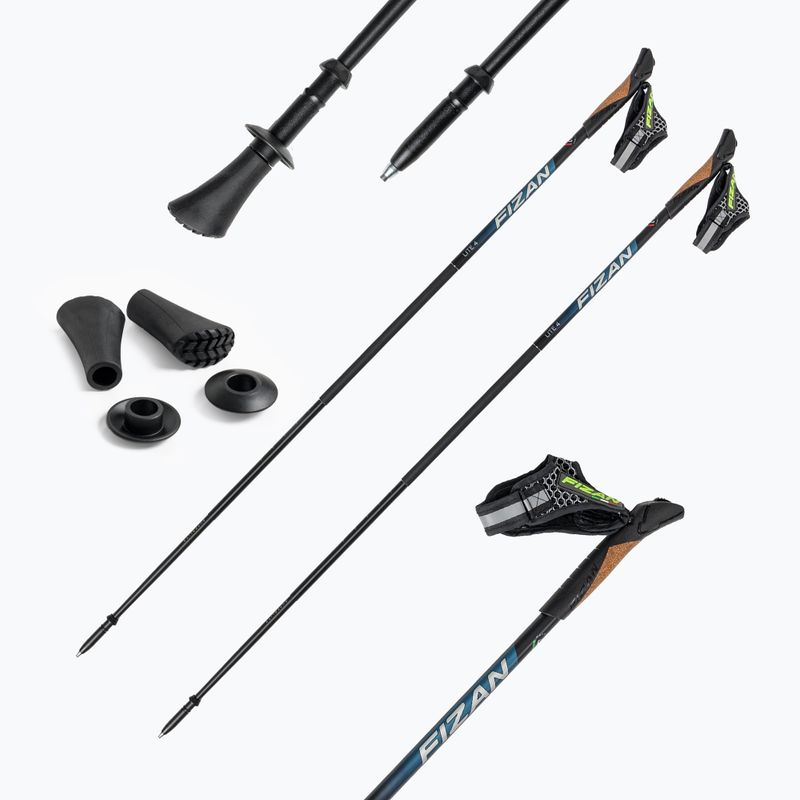 Fizan Lite 4 kék nordic walking botok S22 7110 4