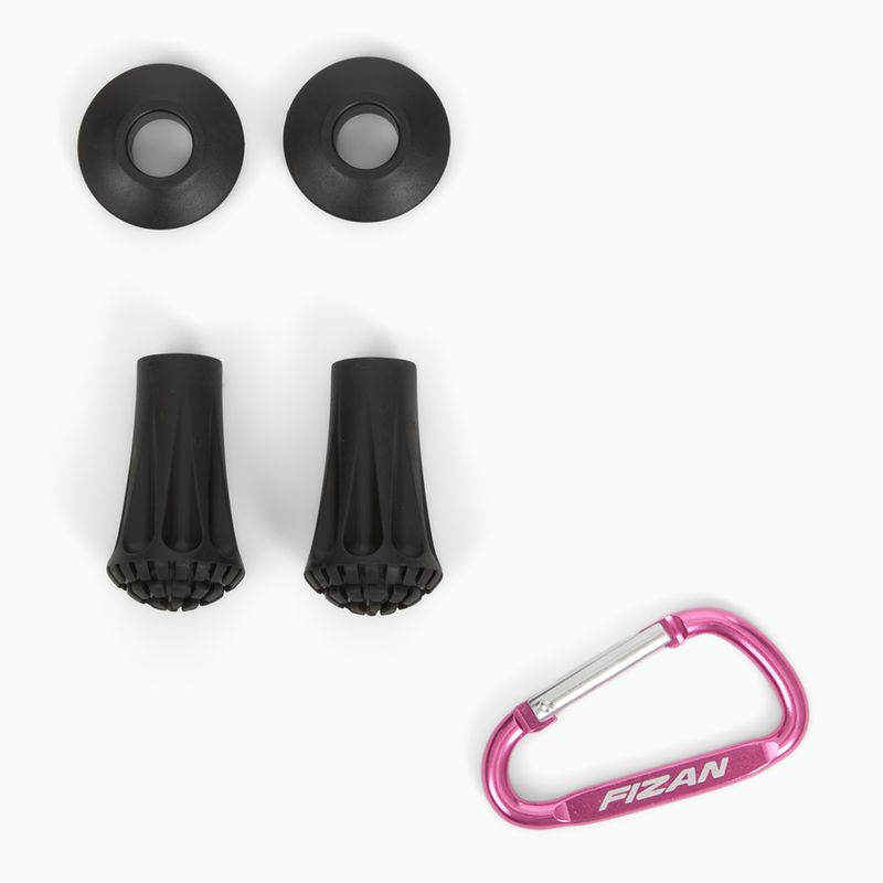 Nordic walking bot Fizan Tekno Race Impulse red 7