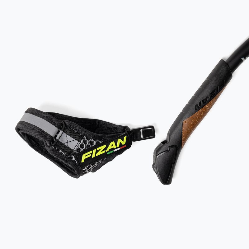 Nordic walking botok Fizan Carbon 3K Impulse red/grey 3