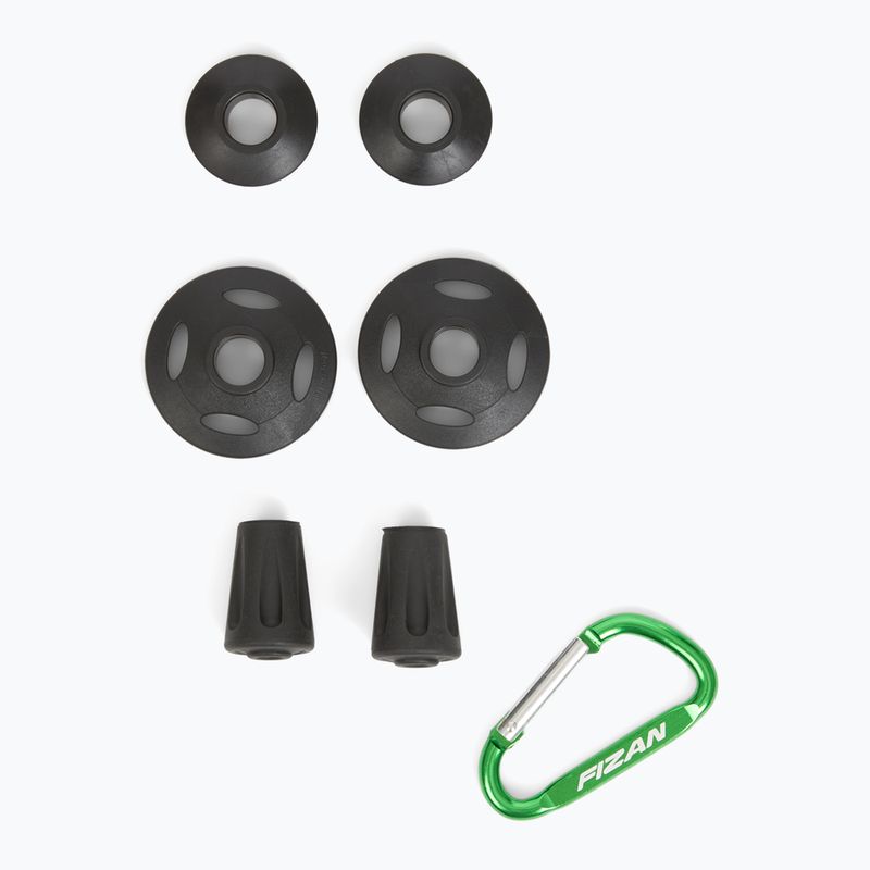 Fizan Compact szürke trekking botok 7