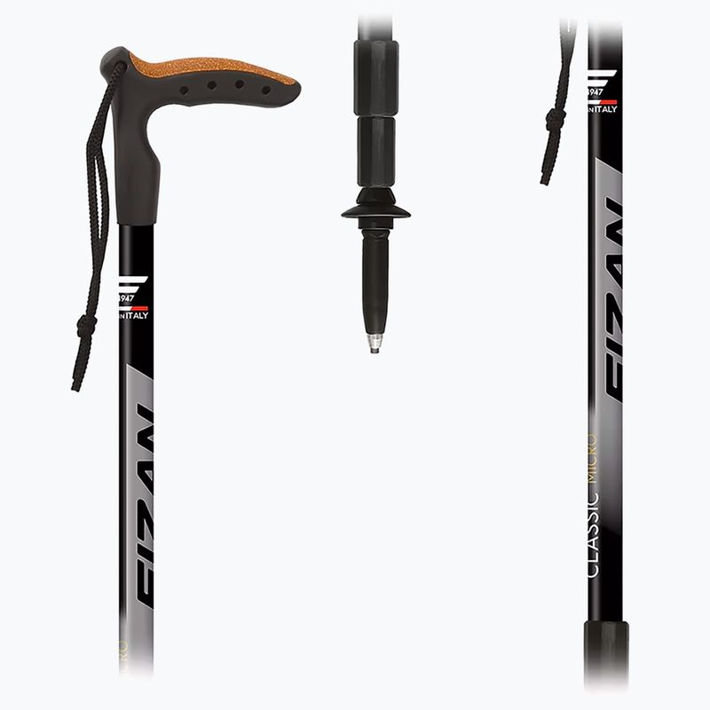 Nordic walking bot Fizan Classic Micro szürke 2