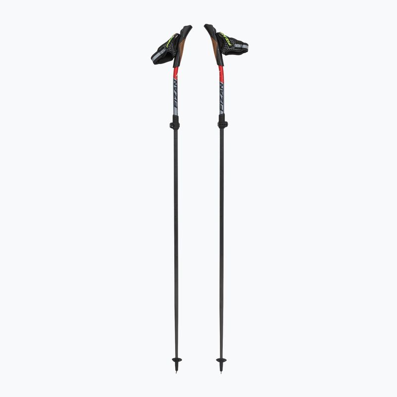 Nordic walking botok Fizan Carbon Pro Impulse piros