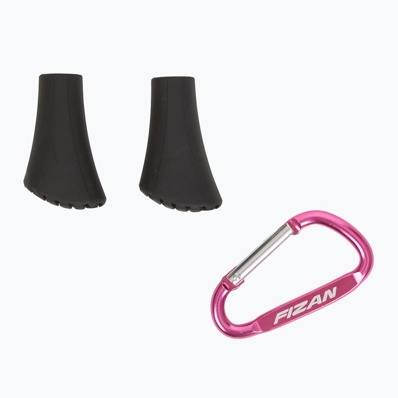 Nordic walking botok Fizan Carbon Pro sárga 7