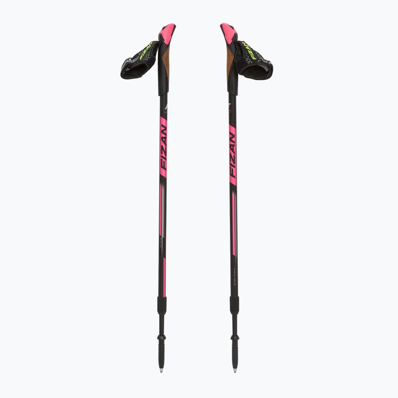 Fizan Speed rózsaszín Nordic walking botok 5