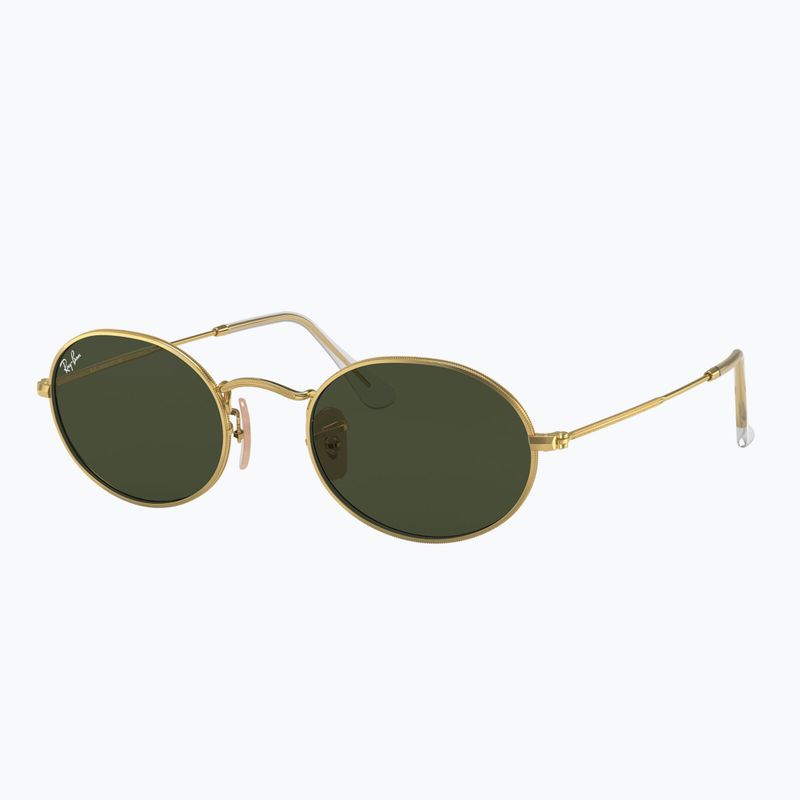 Napszemüveg Ray-Ban Oval arista gold/green g-15 4