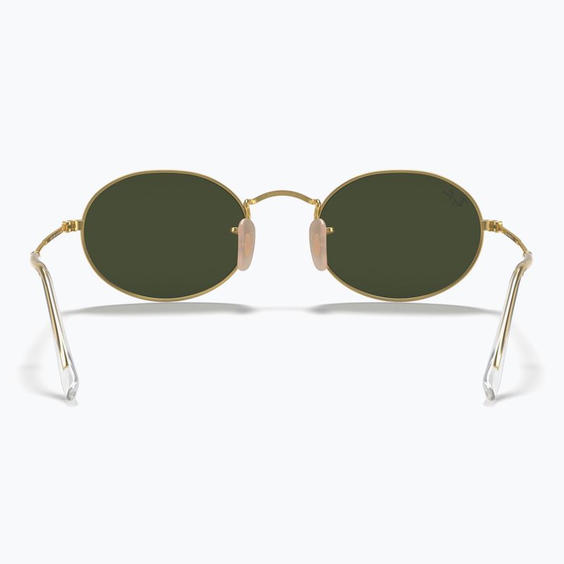 Napszemüveg Ray-Ban Oval arista gold/green g-15 5