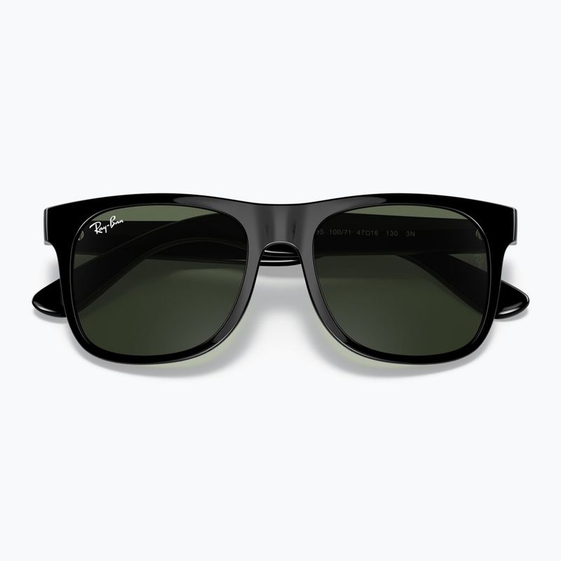 Gyerek napszemüveg Ray-Ban Justin black/dark green 3