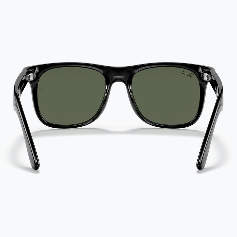 Gyerek napszemüveg Ray-Ban Justin black/dark green 5