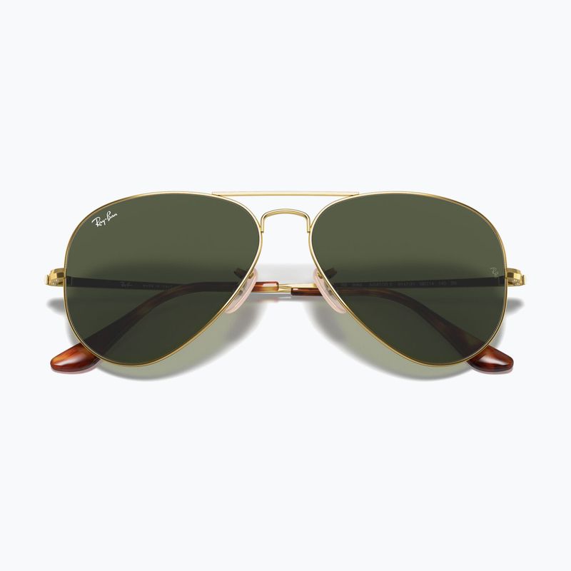 Napszemüveg Ray-Ban Aviator Metal II gold arista/green g-15 3