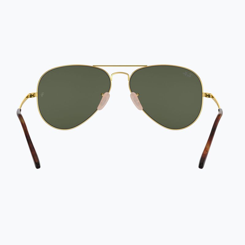 Napszemüveg Ray-Ban Aviator Metal II gold arista/green g-15 5
