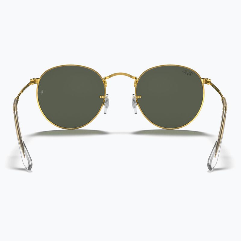 Napszemüveg Ray-Ban Round Metal gold/green g-15 5