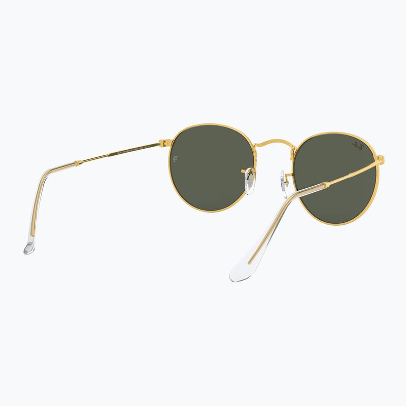 Napszemüveg Ray-Ban Round Metal gold/green g-15 6