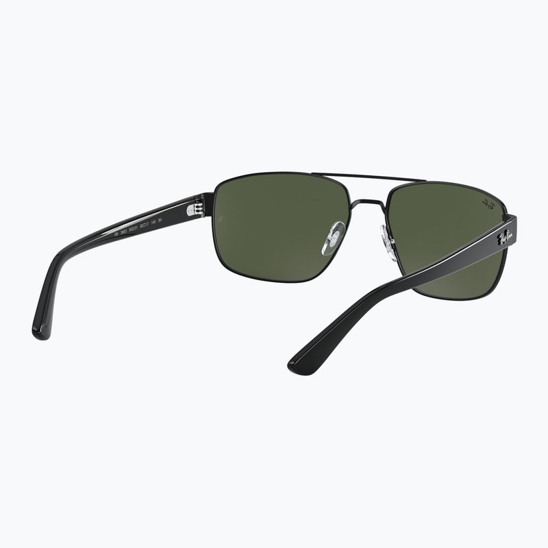 Napszemüveg Ray-Ban RB3663 black/green g-15 6