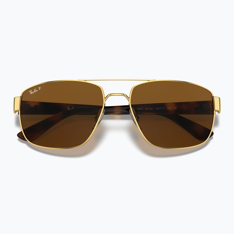 Napszemüveg Ray-Ban RB3663 arista gold/brown 3