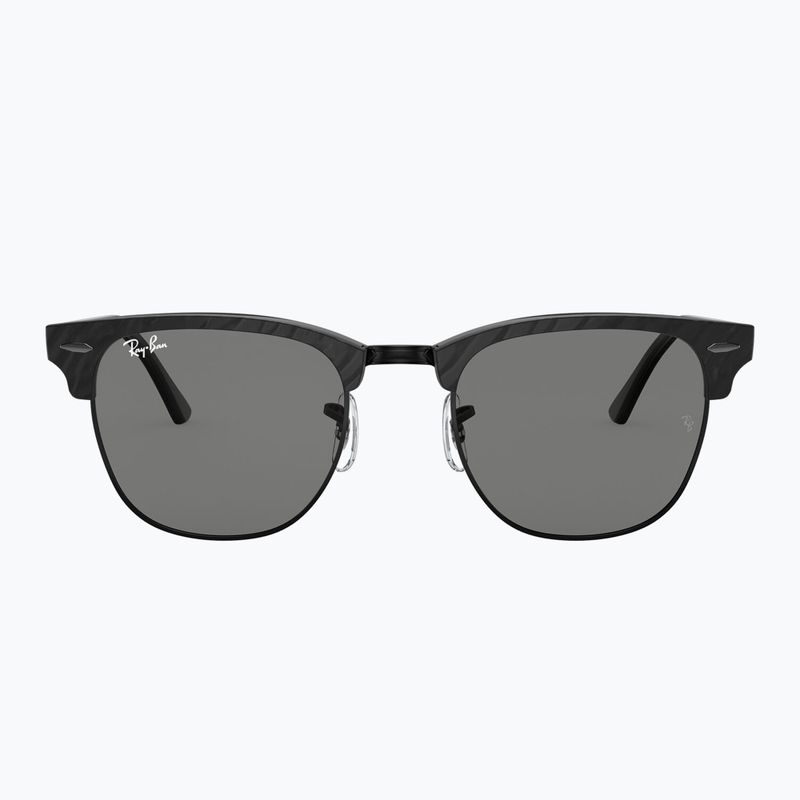Napszemüveg Ray-Ban Clubmaster Marble black/dark grey 2