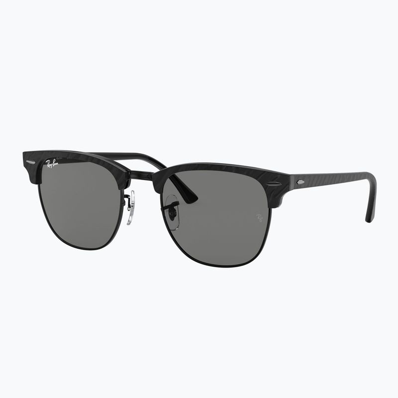Napszemüveg Ray-Ban Clubmaster Marble black/dark grey 4