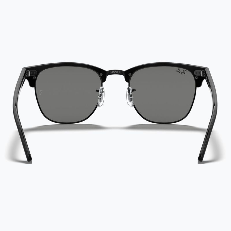 Napszemüveg Ray-Ban Clubmaster Marble black/dark grey 5