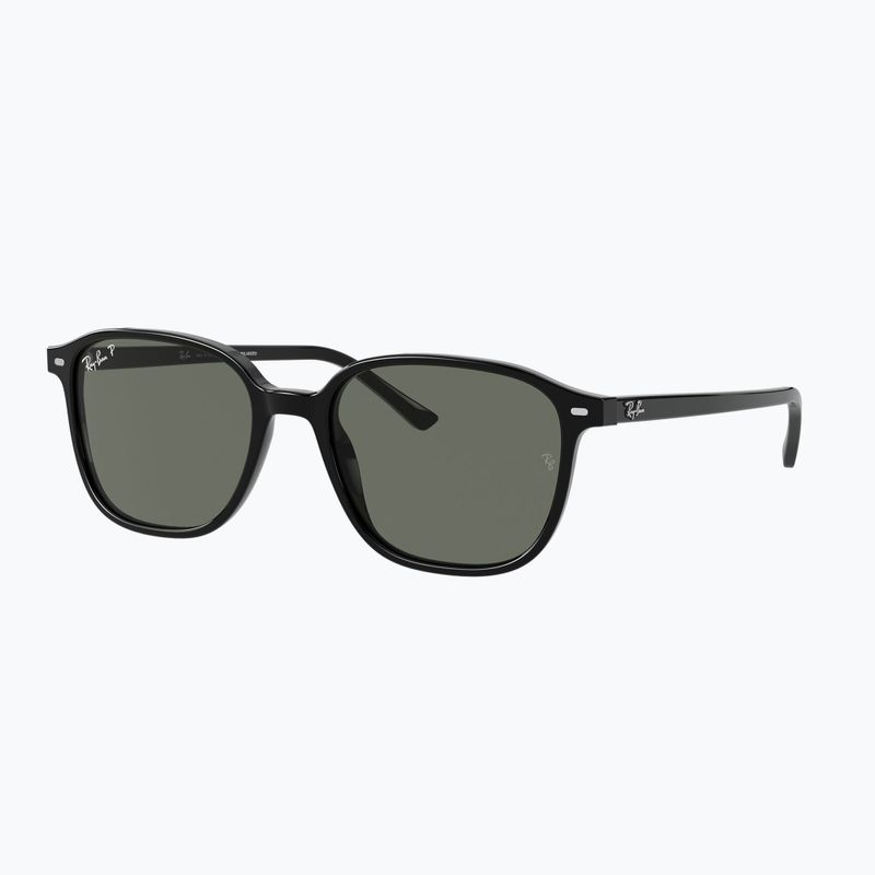 Napszemüveg Ray-Ban Leonard black/green g-15 polarized 4