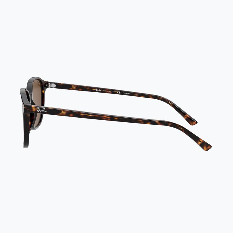 Napszemüveg Ray-Ban Leonard tortoise/brown polarized 7