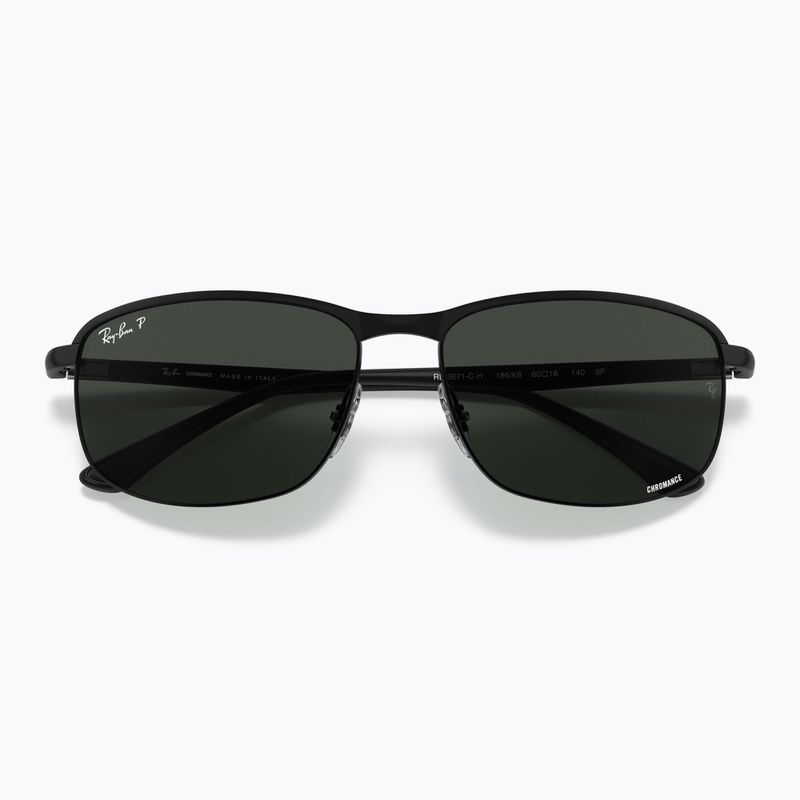Napszemüveg Ray-Ban Rb3671 Polarized+ Lenses black/dark grey polarized+ 3