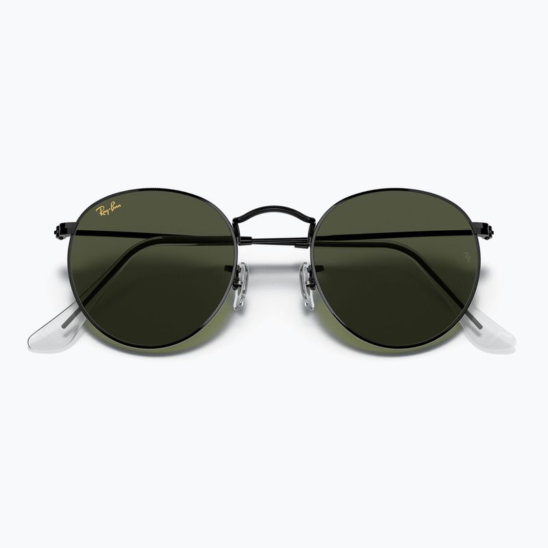 Napszemüveg Ray-Ban Round Metal black/green g-15 3