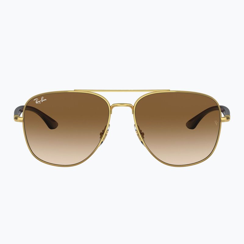 Napszemüveg Ray-Ban RB3683 arista gold/brown 2