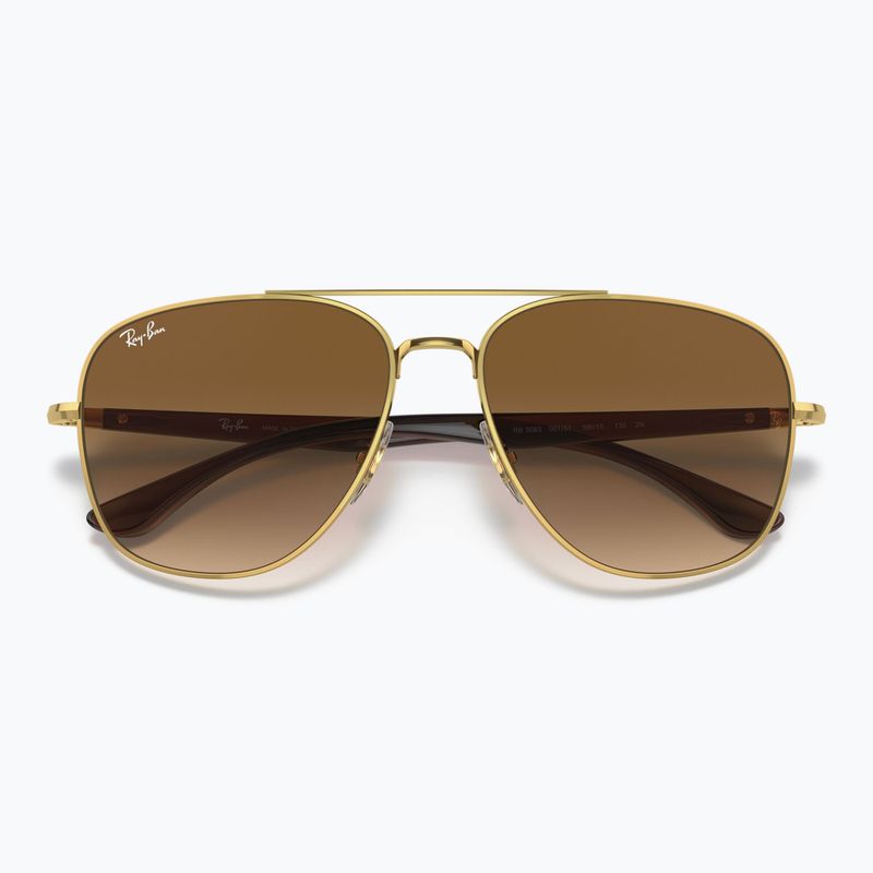 Napszemüveg Ray-Ban RB3683 arista gold/brown 3