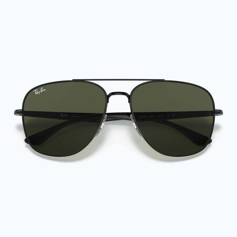Napszemüveg Ray-Ban RB3683 black/green g-15 3