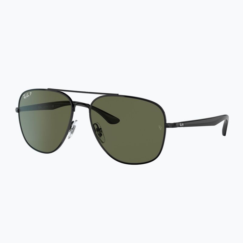 Napszemüveg Ray-Ban RB3683 black/green g-15 polarized 4