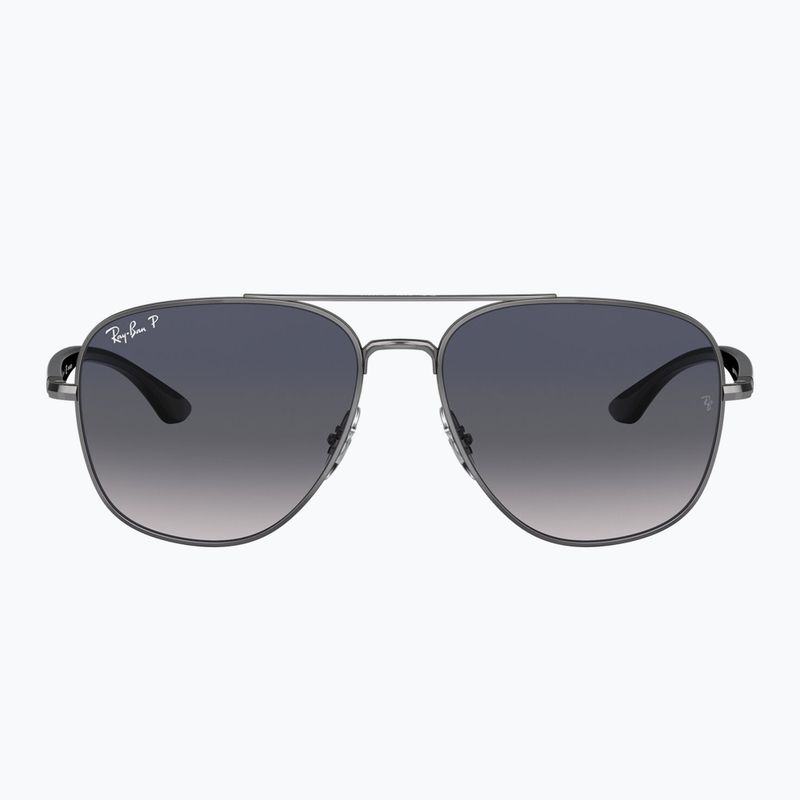 Napszemüveg Ray-Ban RB3683 brass/blue grey polarized 2